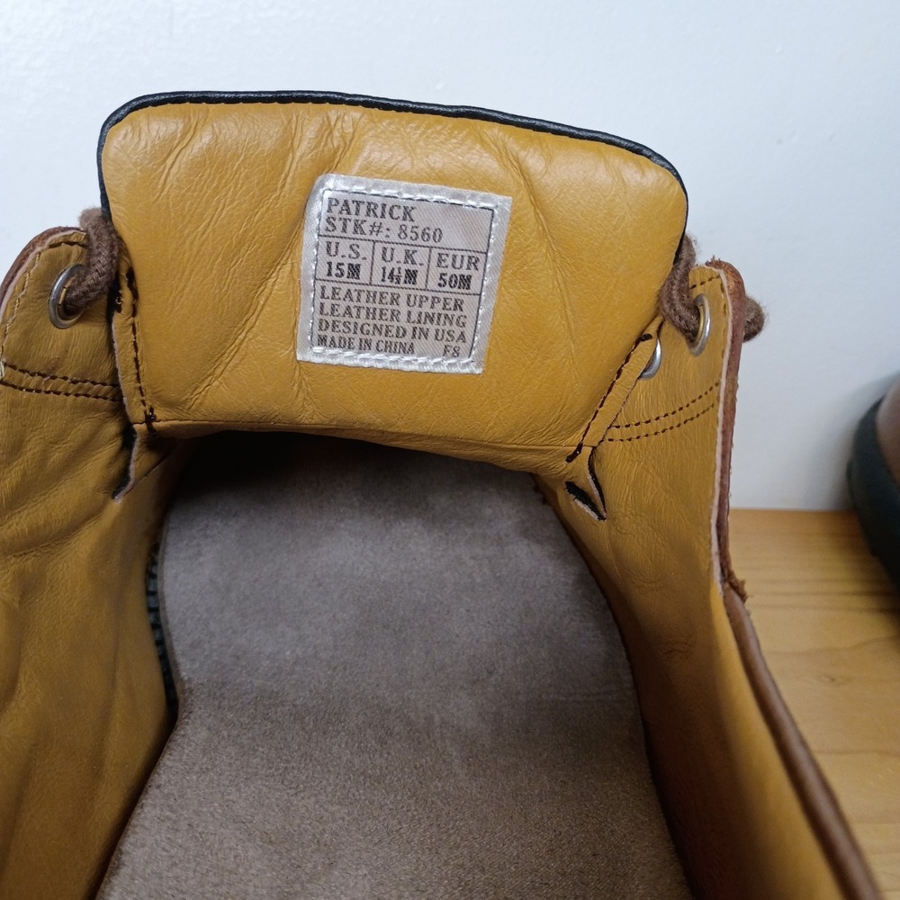 Dr. Comfort Patrick 8560 Men Therapeutic Leather Boat‎ Shoes Size 15 M Comfort - Picture 15 of 15